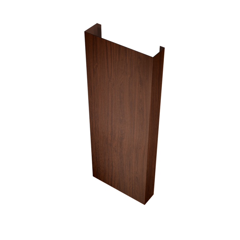 Полустолб для С8,С10 0,45 Print Elite с пленкой Choco Wood TwinColor (L2,5)