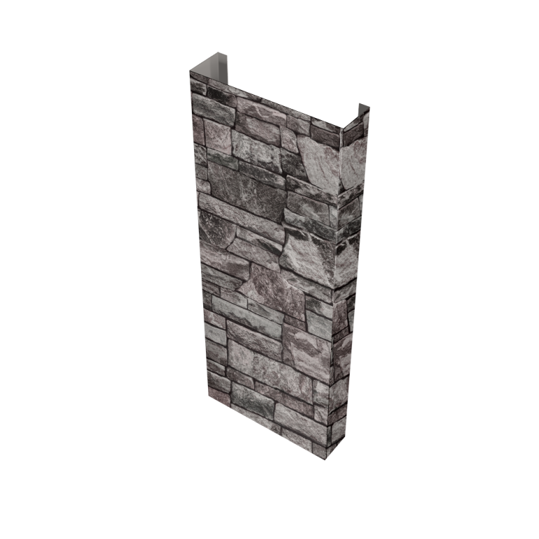 Полустолб для С8,С10 0,45 Print Elite с пленкой Fine Stone TwinColor (L1,8)