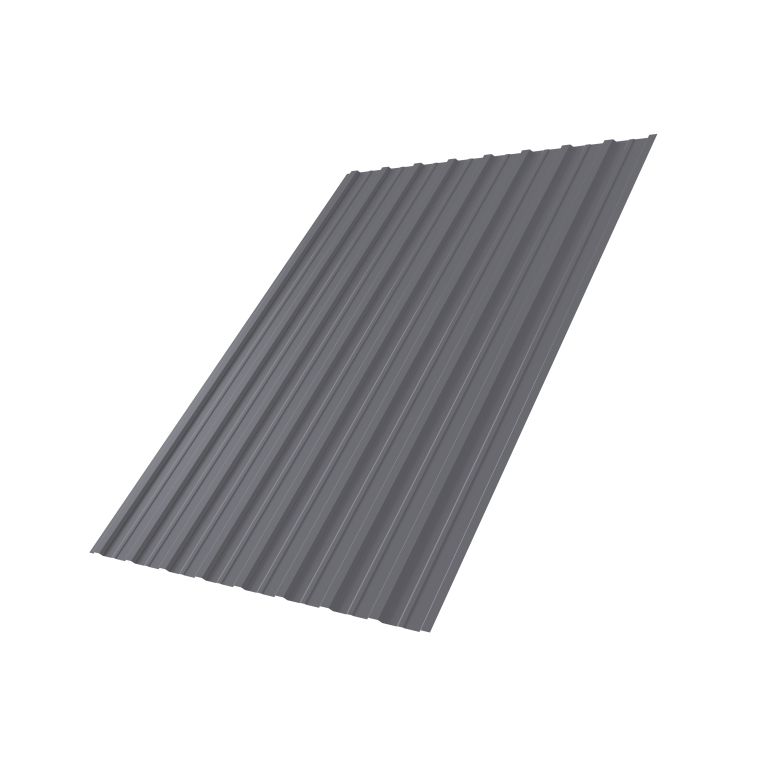 Профнастил С10A 0,45 Drap TX RAL 7004 сигнальный серый