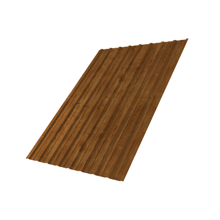 Профнастил С10A 0,45 Print-Double Elite Golden Wood