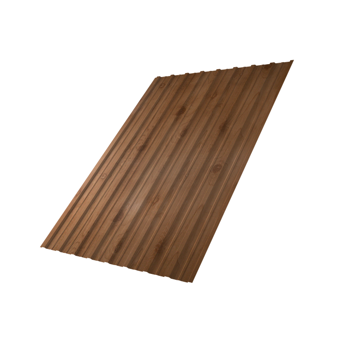 Профнастил С10A 0,45 Print Premium Pine Wood Fresh