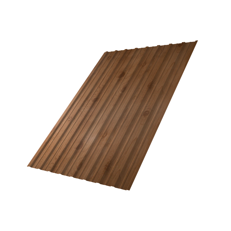 Профнастил С10A 0,45 Print Premium Pine Wood Fresh