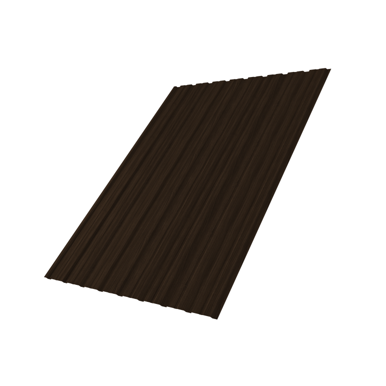 Профнастил С10B 0,45 Print Elite Coffee Wood TwinColor