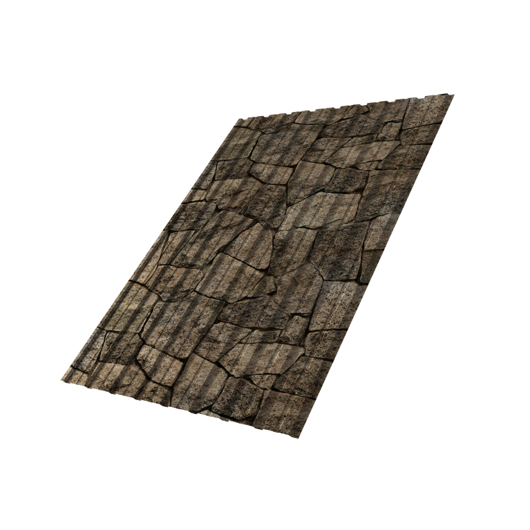 Профнастил С10B 0,45 Print Elite King Stone TwinColor