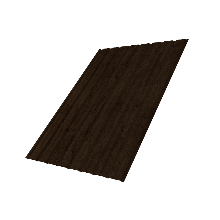 Профнастил С10B 0,45 Print Elite с пленкой Antique Wood TwinColor