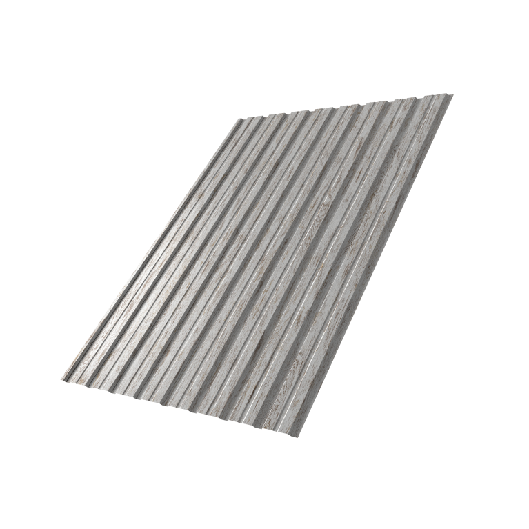 Профнастил С10B 0,45 Print Elite Snow Wood TwinColor