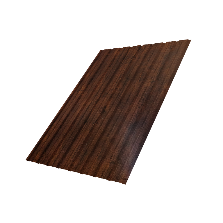 Профнастил С10B 0,45 Print Premium Cherry Wood Dark FTC