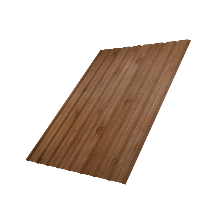 Профнастил С10B 0,45 Print Premium Pine Wood Fresh