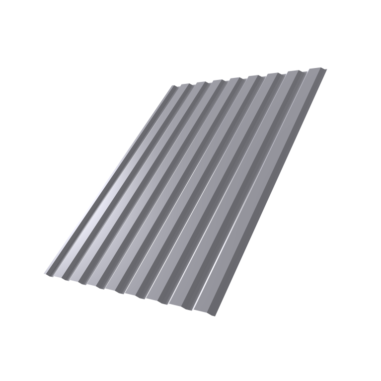 Профнастил С20A 0,45 Drap TX с пленкой RAL 7004 сигнальный серый