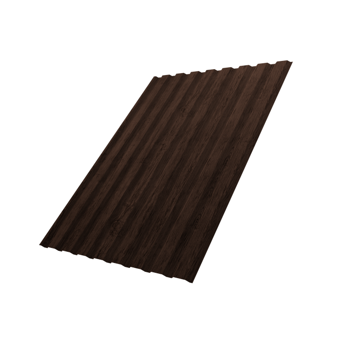 Профнастил С20A 0,45 Print-Double Premium Antique Wood