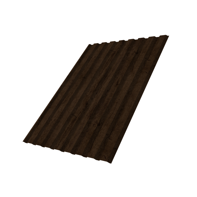 Профнастил С20A 0,45 Print Elite Antique Wood TwinColor