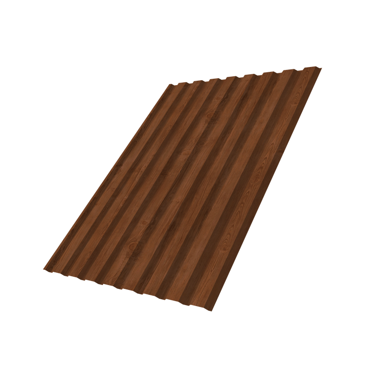 Профнастил С20A 0,45 Print Elite Rowan TwinColor