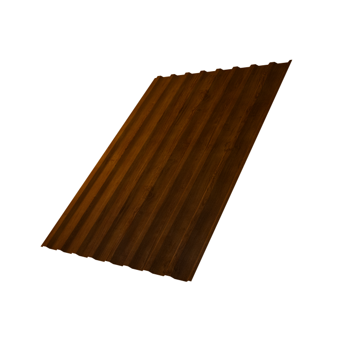 Профнастил С20B 0,4 Print Premium Golden Wood Intense FTC