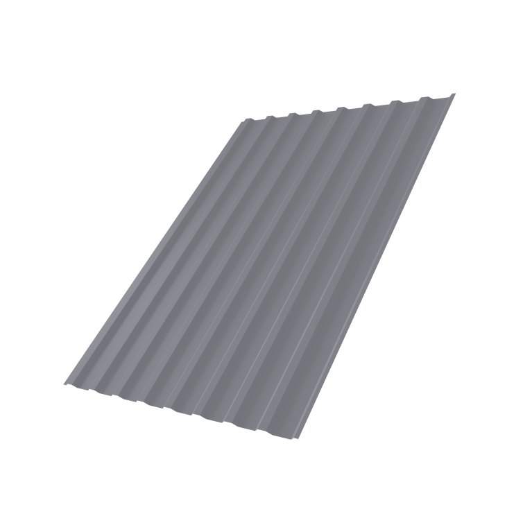 Профнастил С20B 0,45 Drap TX RAL 7004 сигнальный серый