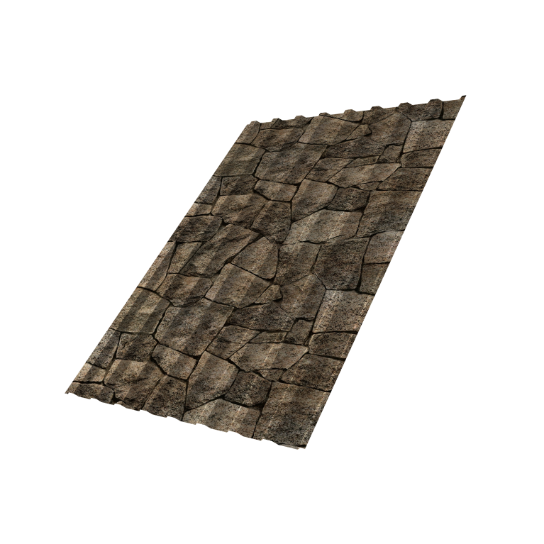 Профнастил С20B 0,45 Print Elite King Stone TwinColor