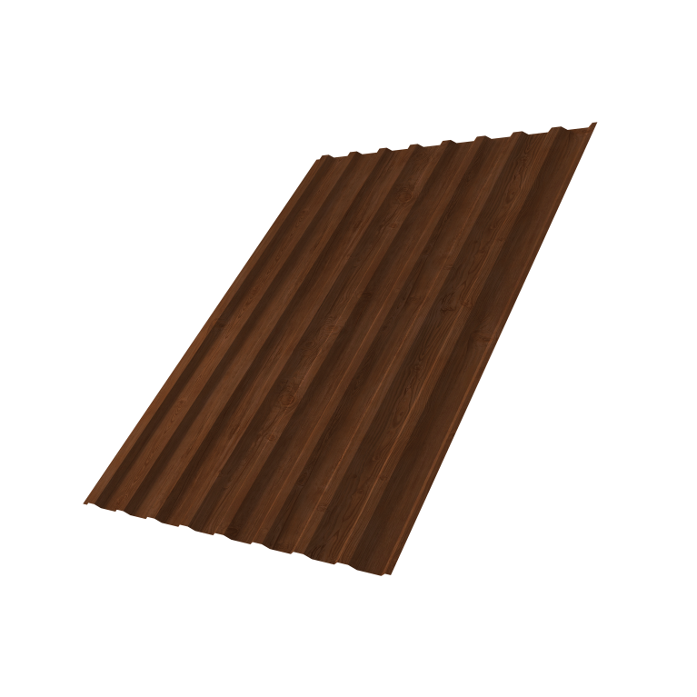 Профнастил С20B 0,45 Print Elite Rowan TwinColor