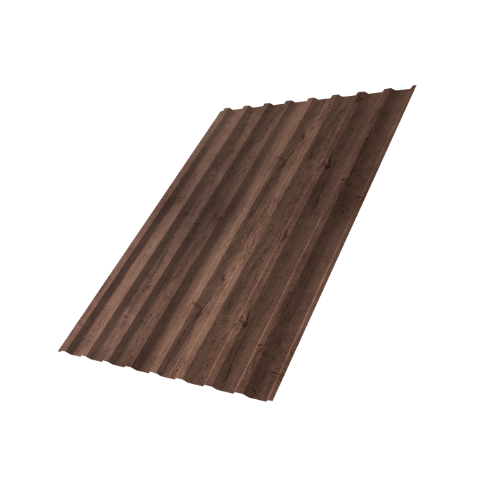 Профнастил С20B 0,45 Print Premium Almond Wood Fresh