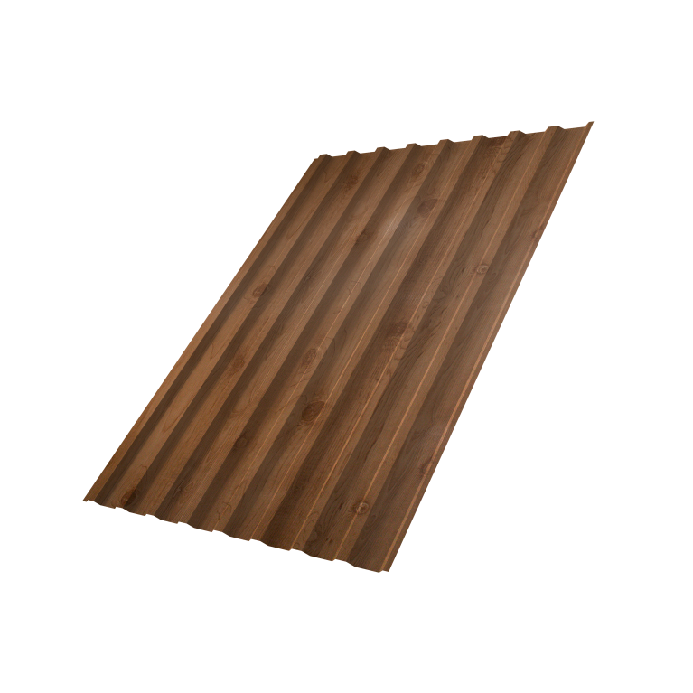 Профнастил С20B 0,45 Print Premium Pine Wood Fresh