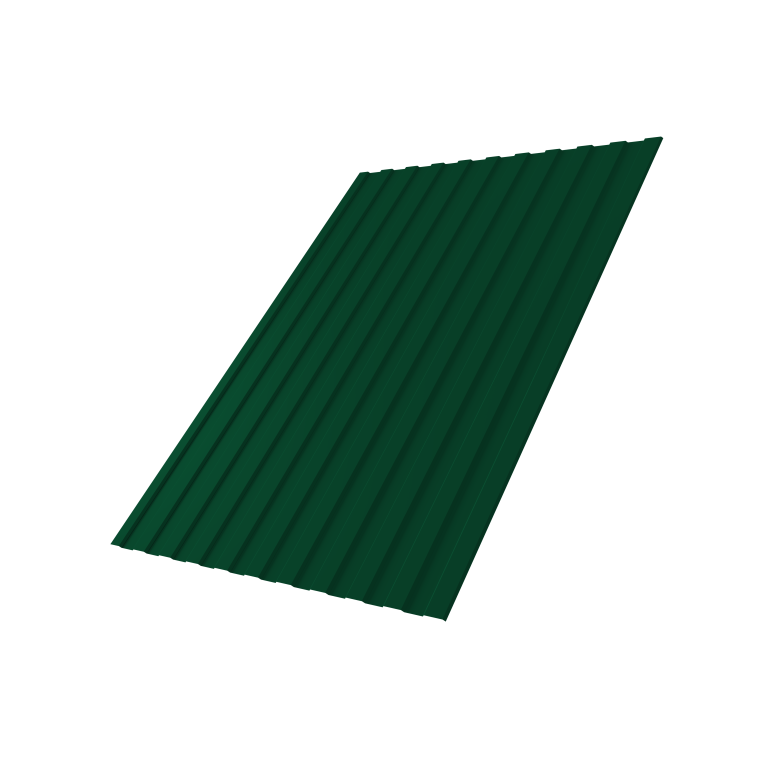 Профнастил С8A v01 0,4 PE RAL 6005 зеленый мох