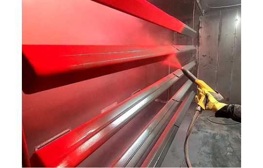 Порошковая окраска от мелко штучных до крупногабаритных изделий